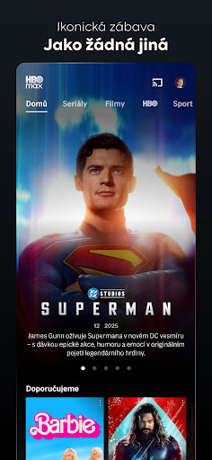 HBO Max: Streamujte TV a filmy