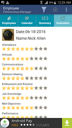 Performance Evaluation Manager پی سی