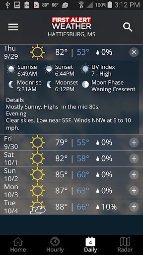 WDAM 7 First Alert Weather電腦版