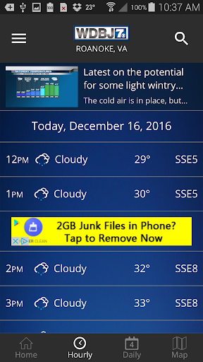 WDBJ7 Weather & Traffic PC