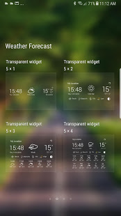 Weather app PC