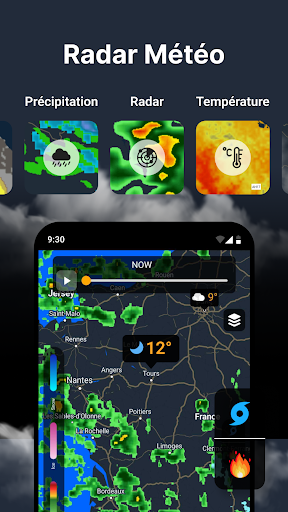 Prévisions météo et radar PC