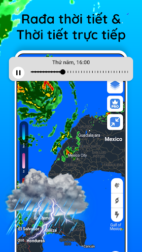 Radar thời tiết trực tiếp PC