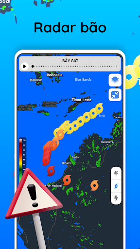 Radar thời tiết trực tiếp PC