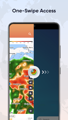 komputer Live Weather Radar Launcher