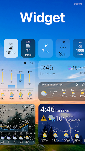 Meteo e Widget - Weawow