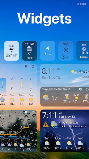 komputer Weather & Widget - Weawow