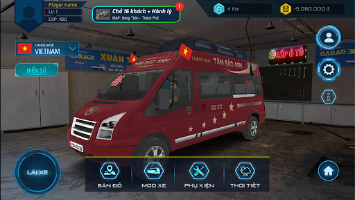 Minibus Simulator Vietnam الحاسوب