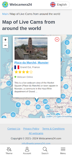 WebCamera24 — HD Live Webcams پی سی