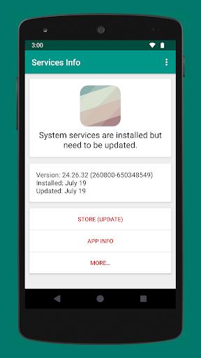 Services Info (Update) পিসি