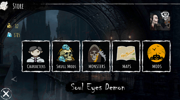 Soul Eyes Demon: Horror Skulls PC
