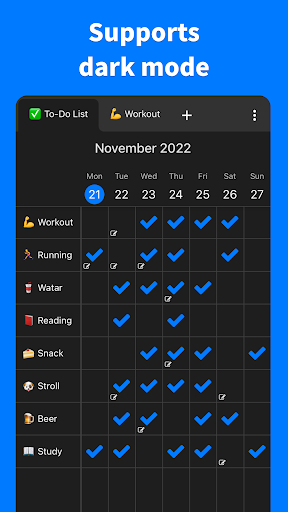 Habit Check Calendar - Tracker پی سی