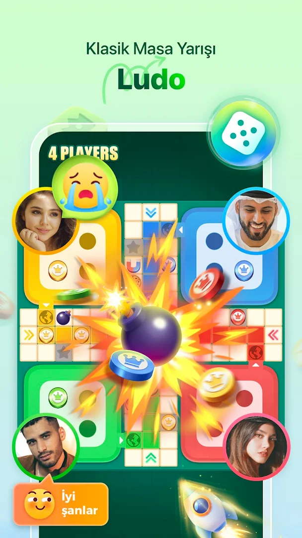 Yalla-Ücretsiz Sesli Sohbet Odaları PC