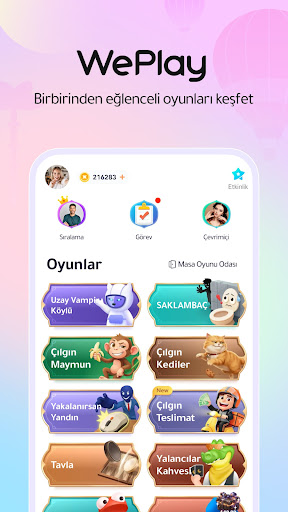 WePlay - Oyun & Sohbet