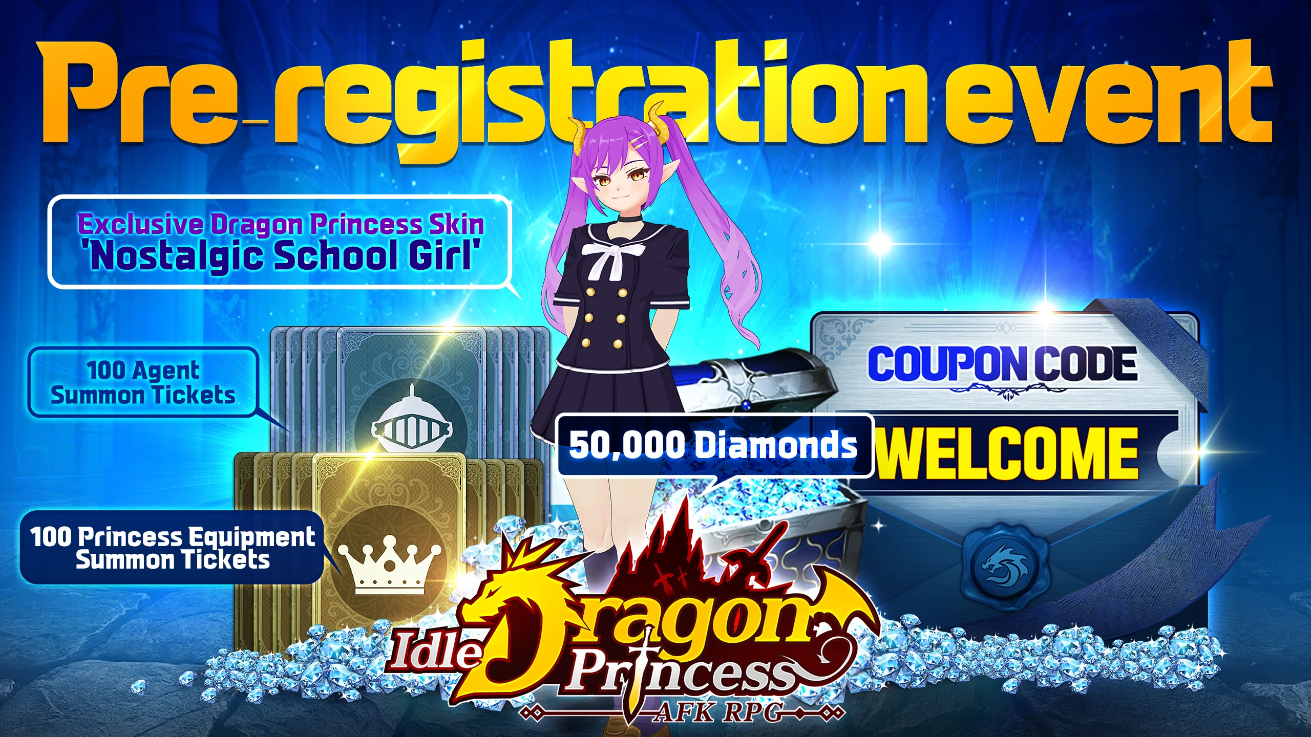 Idle Dragon Princess : AFK RPG para PC