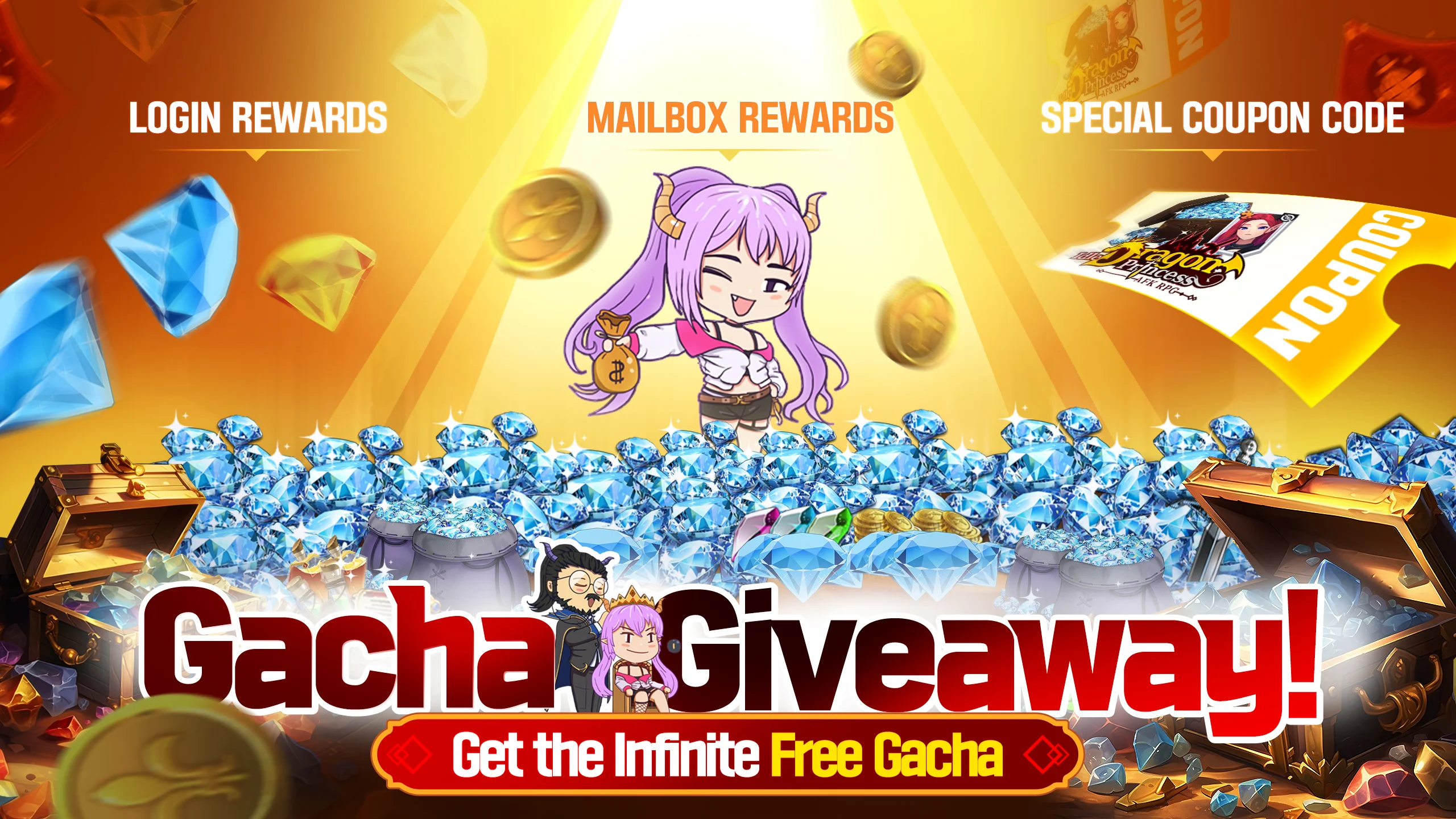 Idle Dragon Princess : AFK RPG para PC