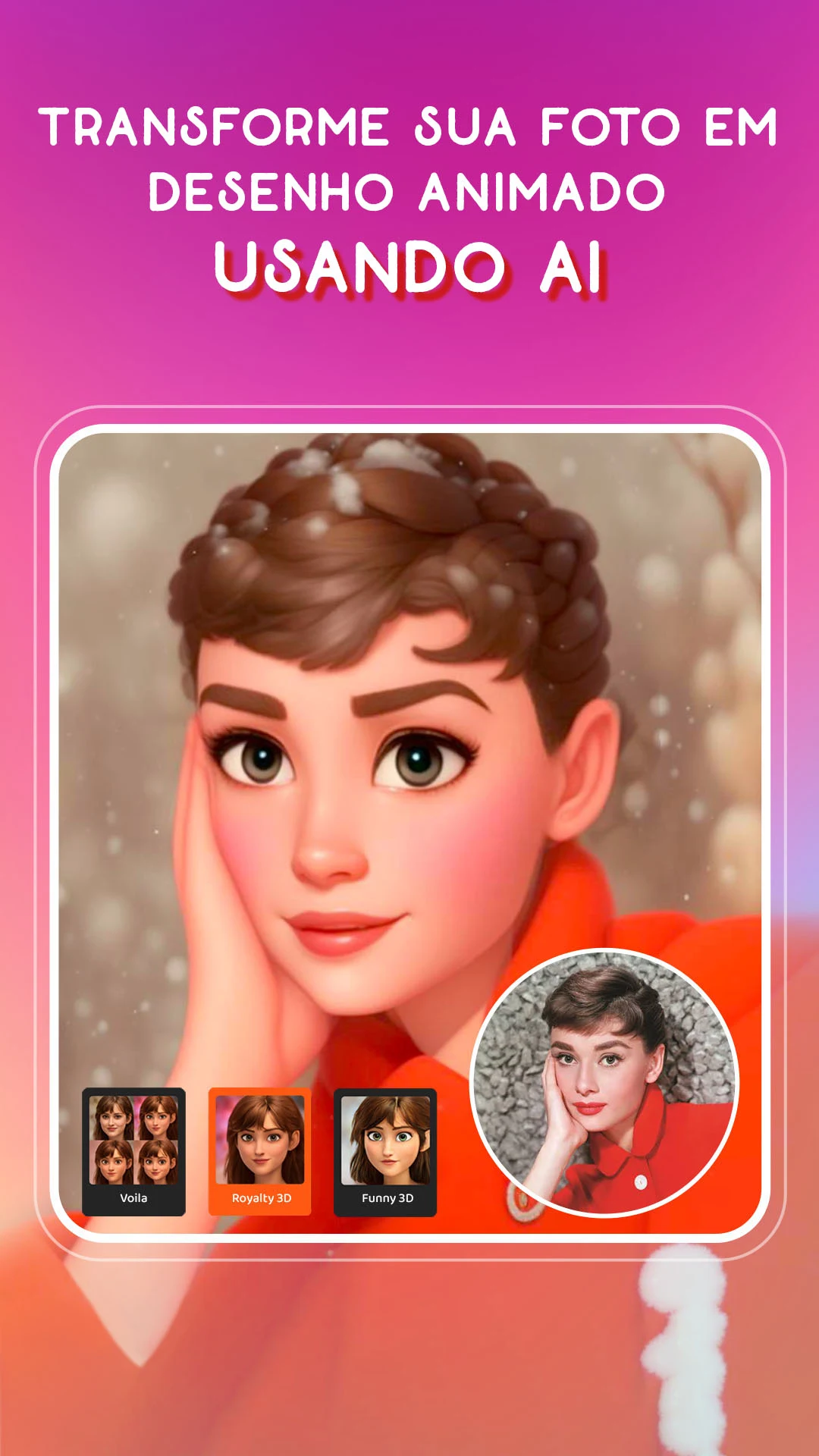 Voilà AI Artist Foto Editor para PC