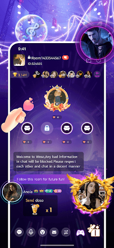 Weso Chat-Happiness Connection الحاسوب