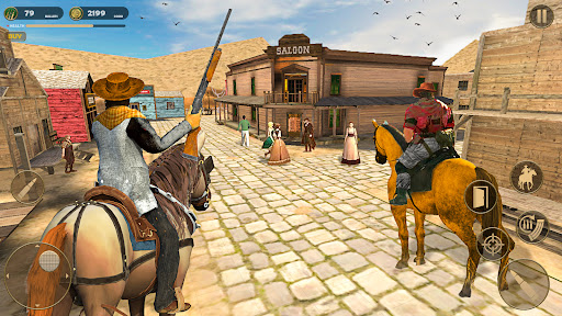 Western Gunfighter Cowboy Game