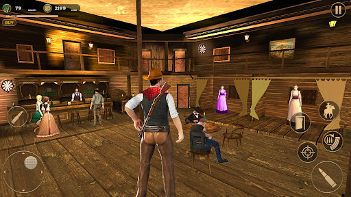 Western Gunfighter Cowboy Game