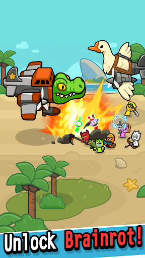 Brainrot Go！Merge Game
