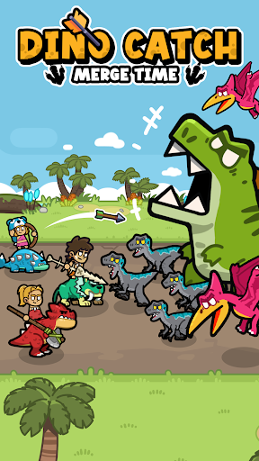 Dino Catch:Merge Time