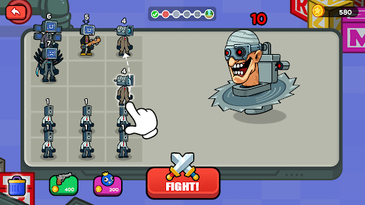 Merge War Monster Fight PC