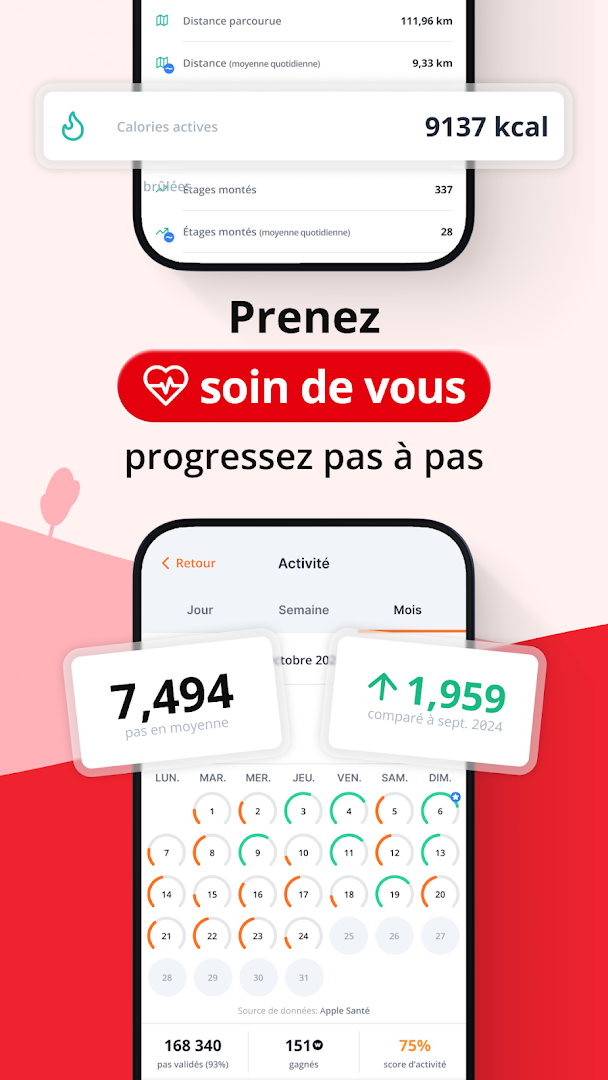 WeWard : Gagnez en marchant PC