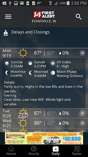 14FirstAlert Weather TriState PC