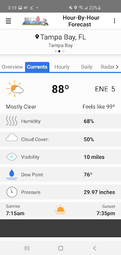 Max Defender 8 Weather App