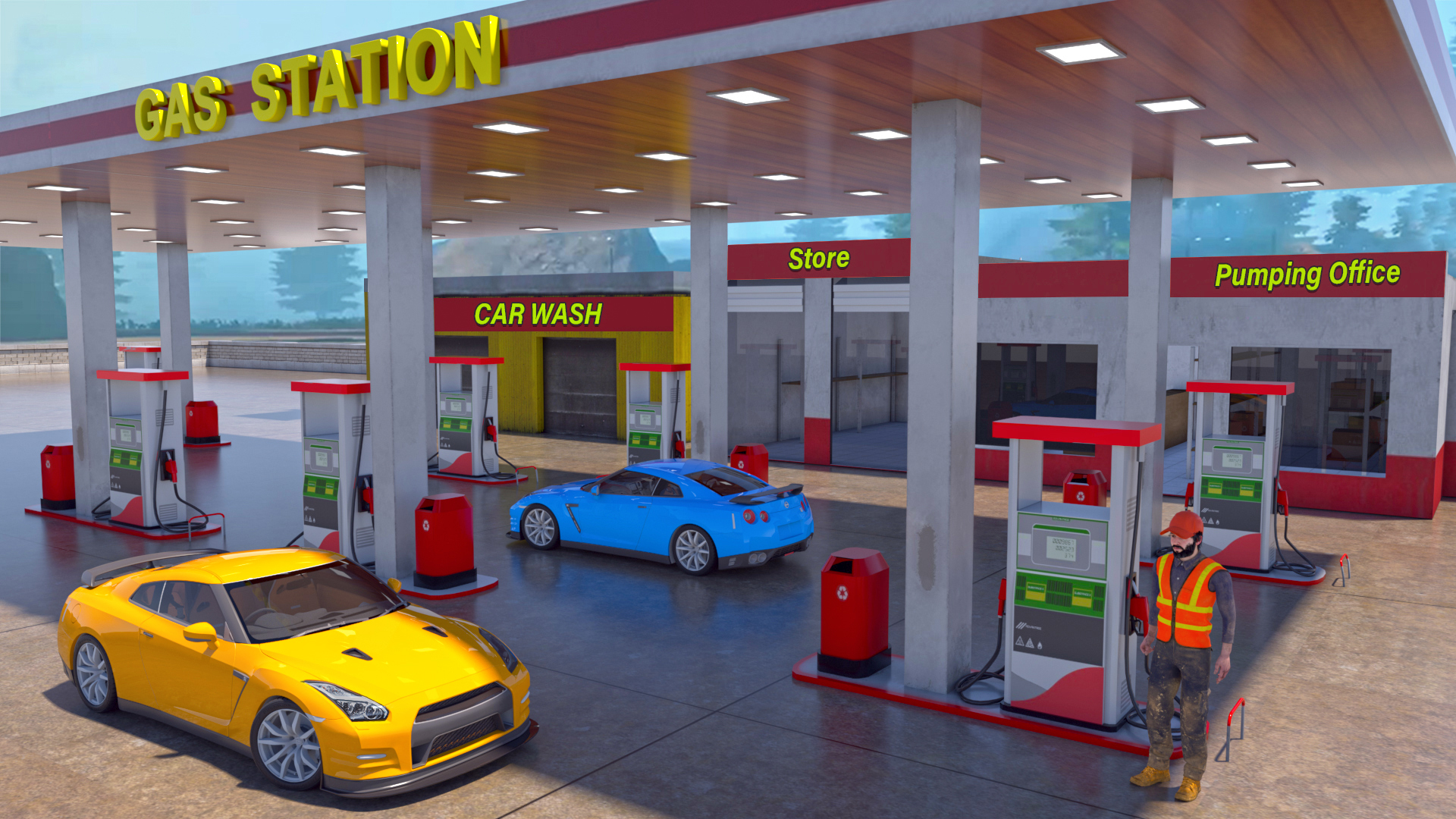 Gas Station Business Simulator PC