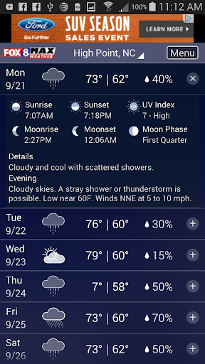 Fox8 Max Weather