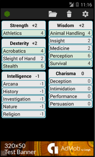 Fifth Edition Character Sheet PC