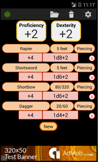 Fifth Edition Character Sheet PC