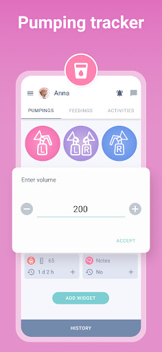 Breastfeeding Newborn tracker