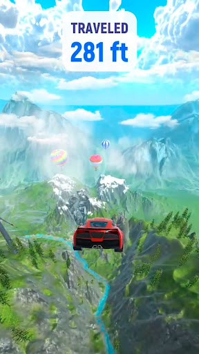 Crash Delivery! Destruction & smashing flying car!