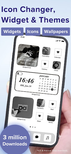 Widget & Icône : Thèmes Phone