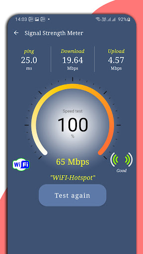 komputer Cellular signal strength meter