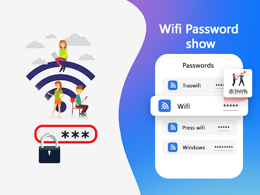 ওয়াইফাই পাসওয়ার্ড দেখান