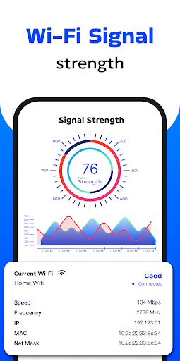 komputer စကားဝှက်ကို Wifi Analyzer ပြပါ