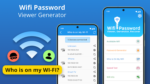 Wifi Password Viewer・Generator پی سی