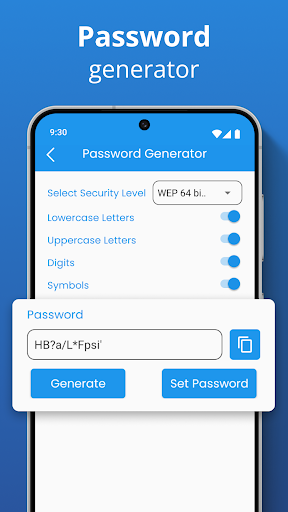 Wifi Password Viewer・Generator پی سی
