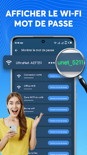 Afficher le mot de passe WiFi PC