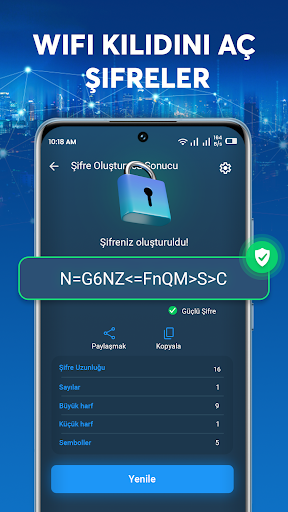 wifi şifre gösterme tuşu PC