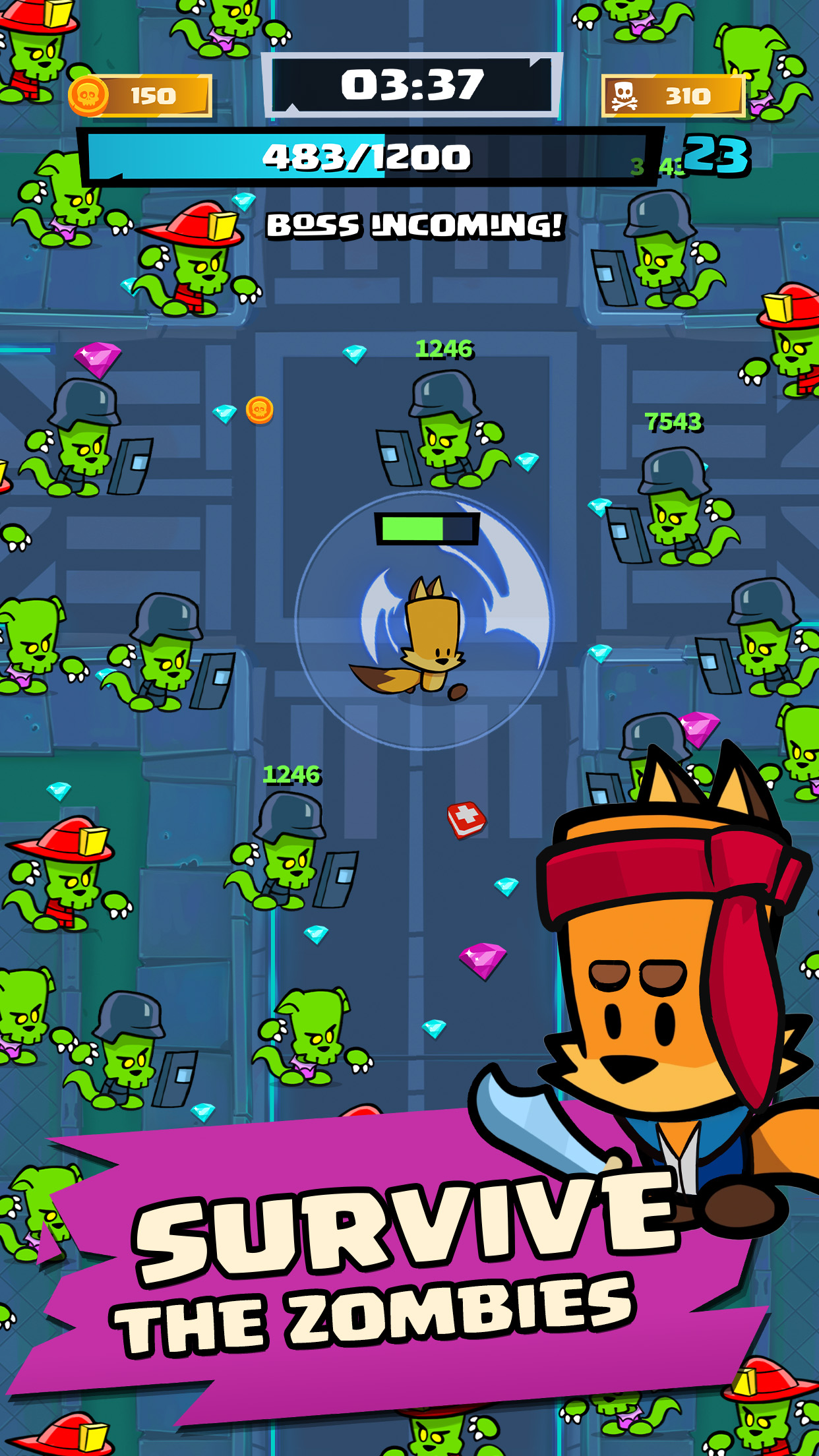 Download Zooba Survivors: .io game on PC with MEmu