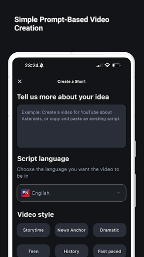 Shorts AI - Video Creator App PC