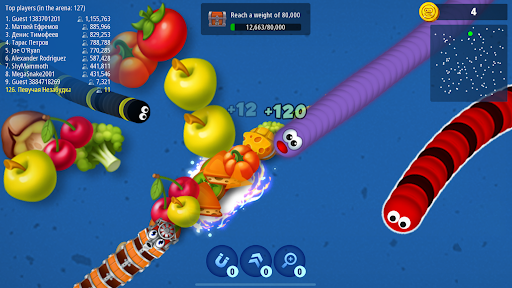 Worms Zone .io Jeux de Serpent PC