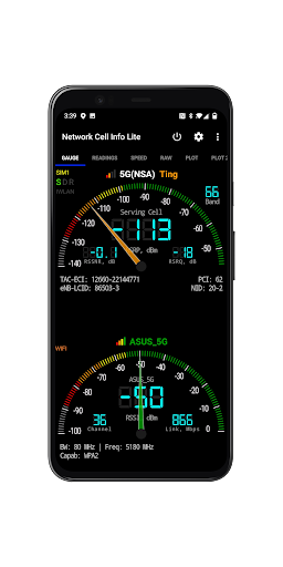 komputer Network Cell Info Lite & Wifi