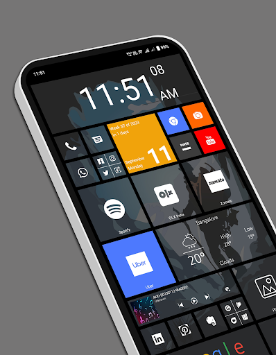 WinTiles Launcher - win style পিসি