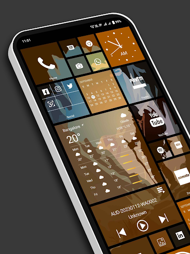 WinTiles Launcher - win style পিসি